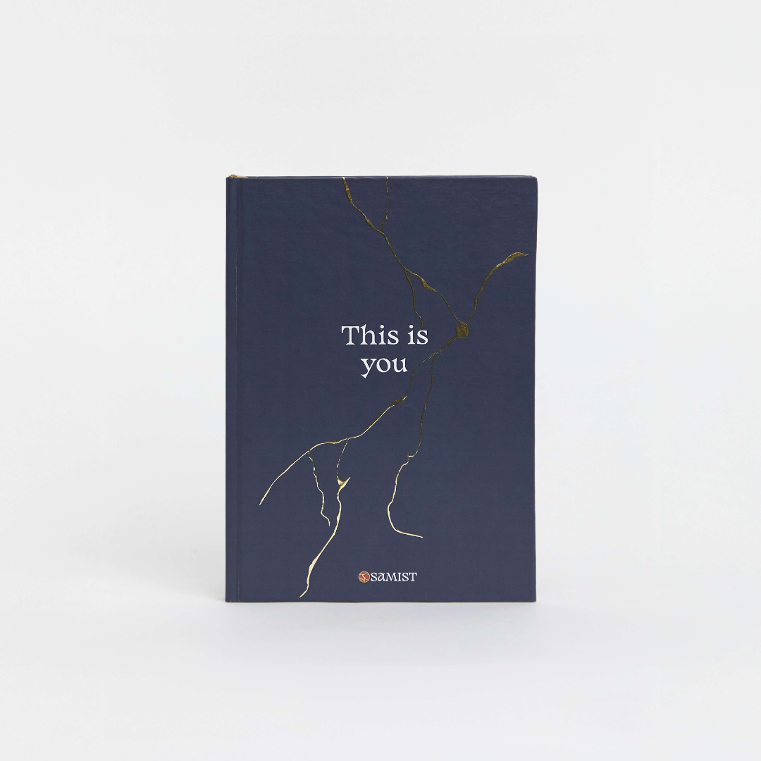 This is you - blue