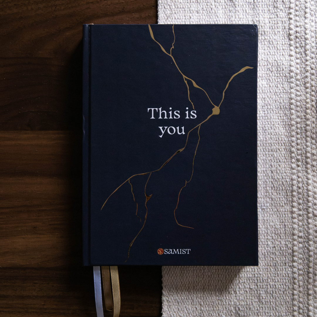 This is you - blue